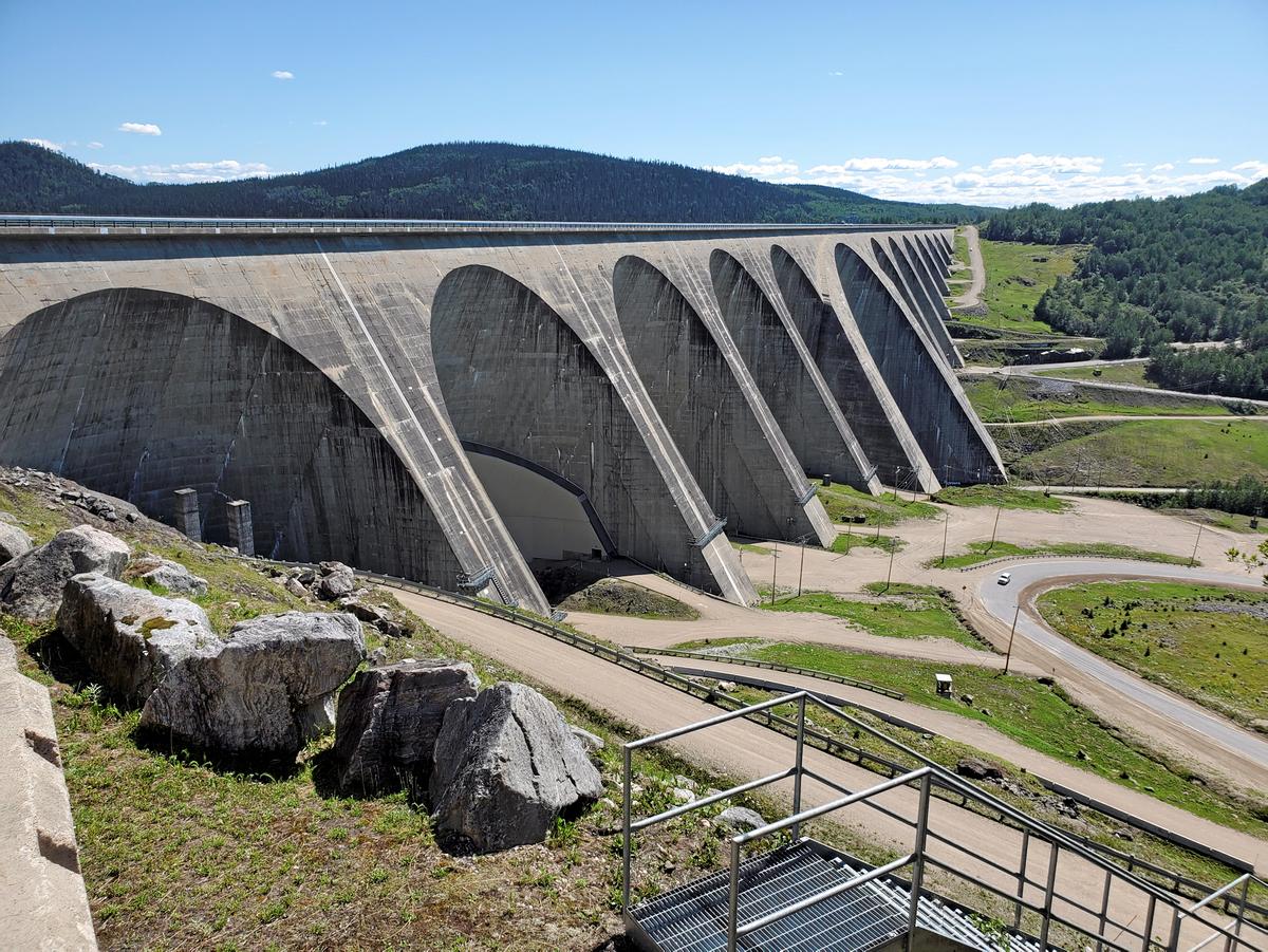 Visite guidée de Manic-5, barrage Daniel-Johnson